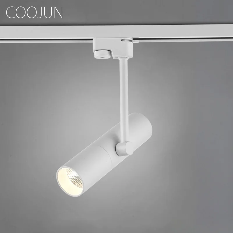 COOJUN Surface Mounted LED Ceiling Lamps Track Light Spotlights Wall Rail Living Room Restaurant Clothing Shop Spot Lights