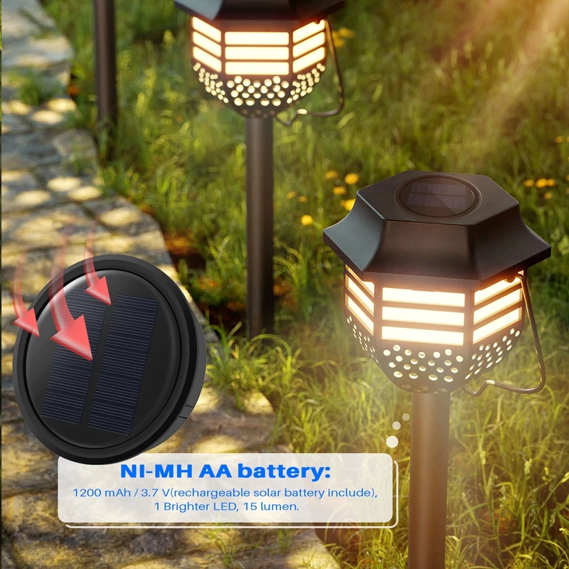 A21I-1 Pack Big Solar Light Replacement Top For Outdoor Hanging Lanterns, More Powerful More Energy Efficient