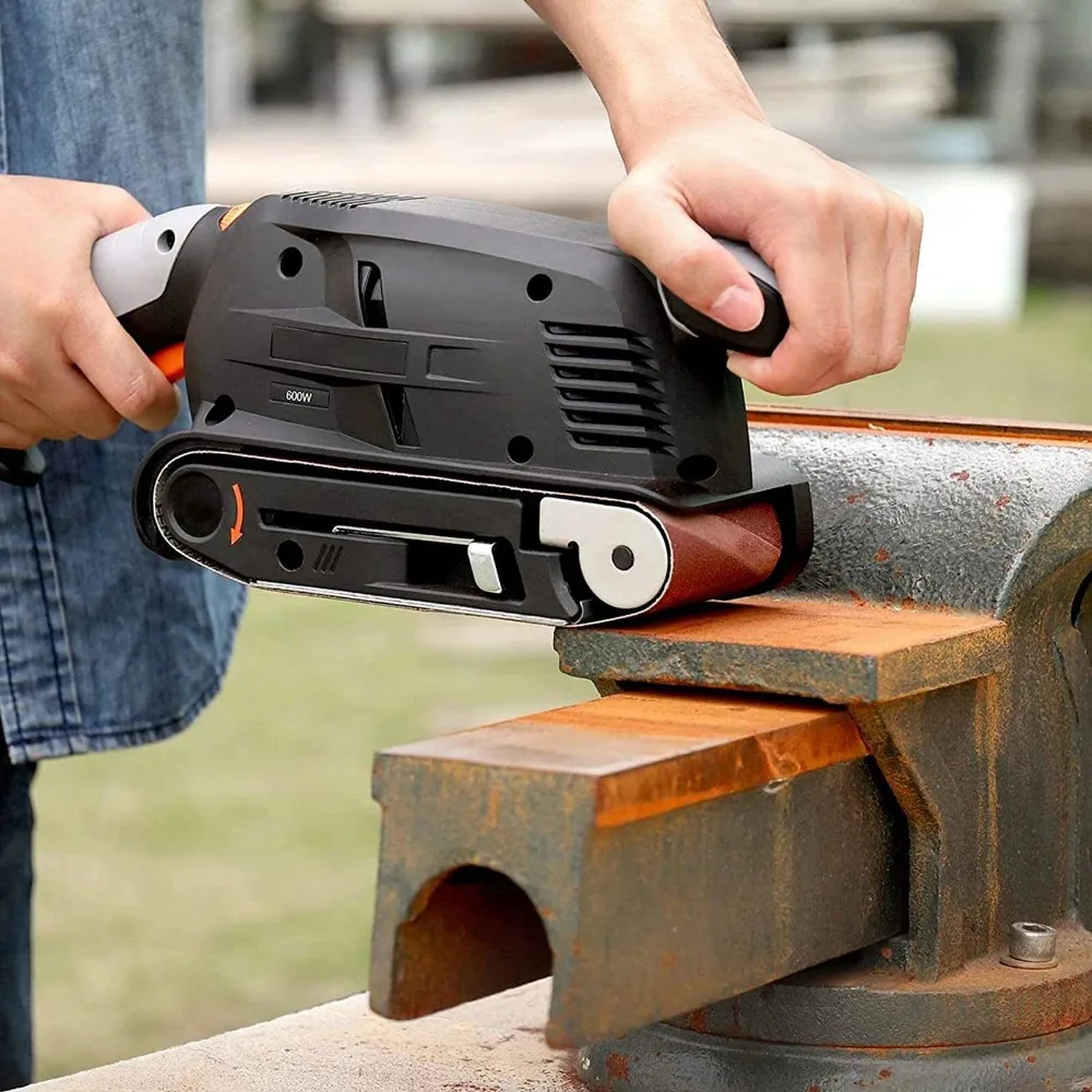 

600W Variable Speed Electric Belt Sander Copper Motor