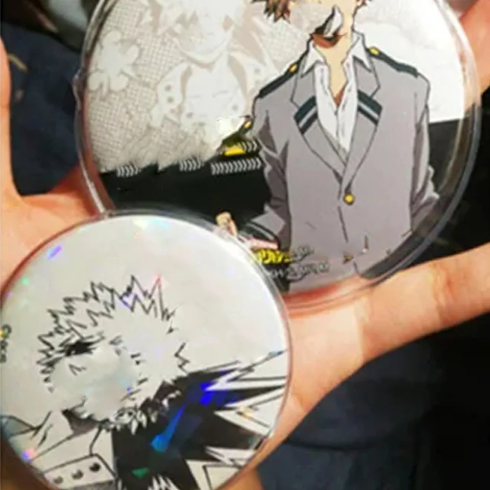 

5Pcs Badge Protector Ita Bag Pin Case Anime Transparent Badge Display Sleeve PVC Clear Badge Protective Sleeve Storage Case