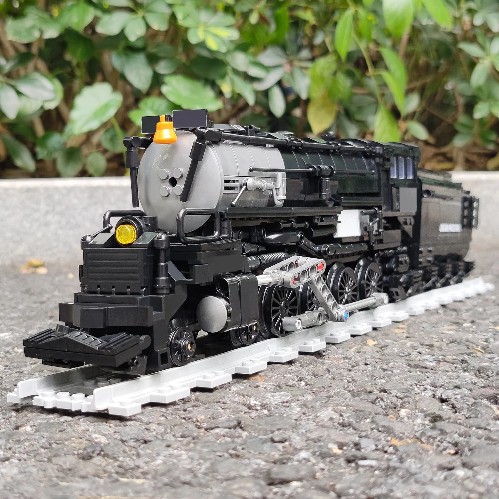 1186Pcs MOC City Technology Train Steam Transportation Vehicle Model Toys Building Blocks Bricks Birthday Gifts Kid Children DIY