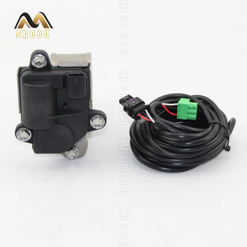 Car attachment Electric exhaust valve 63mm 76mm tailpipe muffler modified for exhaust pipe sound wave regulation