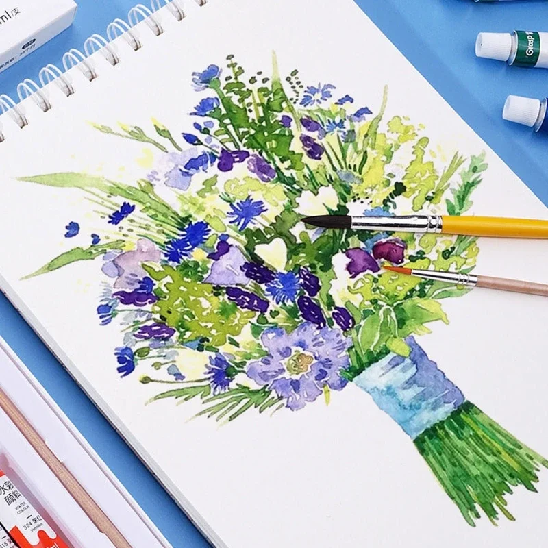 طقم طلاء بألوان مائية للطلاب ، طقم صباغ الغواش الفني ، رسامين للمبتدئين ، ألوان 12 18 24 36 ، 5 أكاديمية