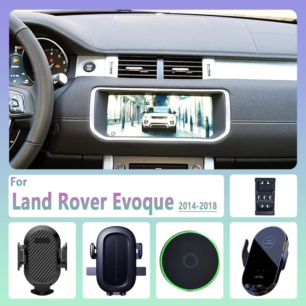 For Land Rover Evoque 2014 2015 2016 2017 2018 Car Phone Holder Wireless Charging Magnetic Phone Holder Car Magsafe Support