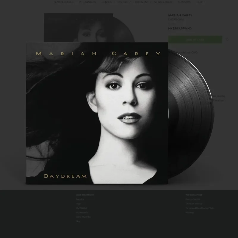 

Genuine Niu Sister Mariah CAREY Daydream Vinyl LP for Record Player