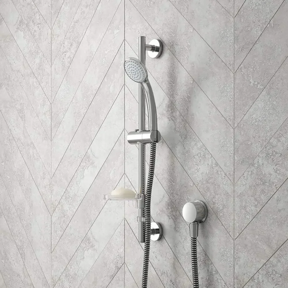Chrome Finish Shower Kit with S1 Design