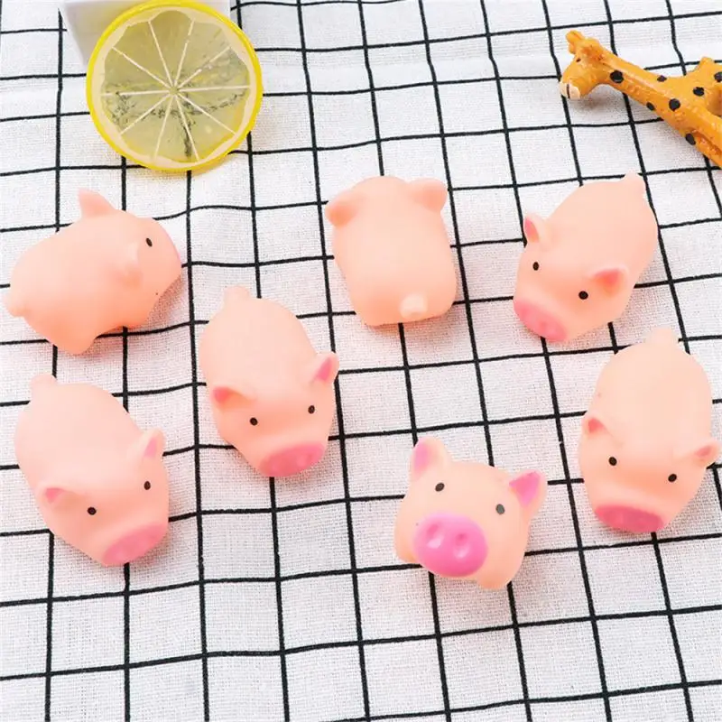 Mini Rubber Pigs Foat Bathtub Toys For Birthday Party Favor Gifts Decoration