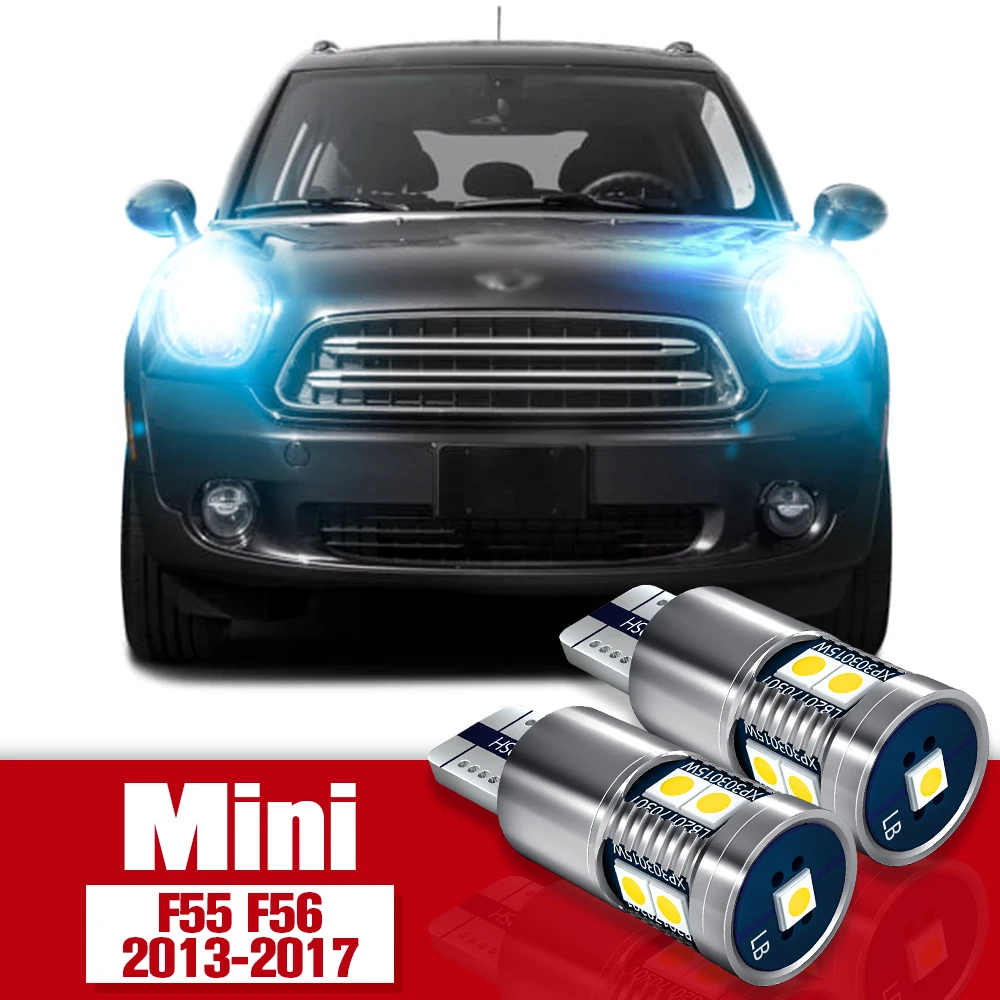 

2pcs LED Accessories Parking Light Bulb Clearance Lamp For Mini Cooper F55 F56 2013 2014 2015 2016 2017