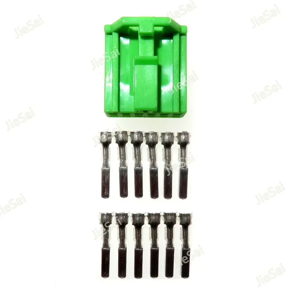 12 Pin 0.6 Series Car Rearview Mirror Electric Wire Connector Automotive Atmosphere Lamp Unsealed Socket For Benz