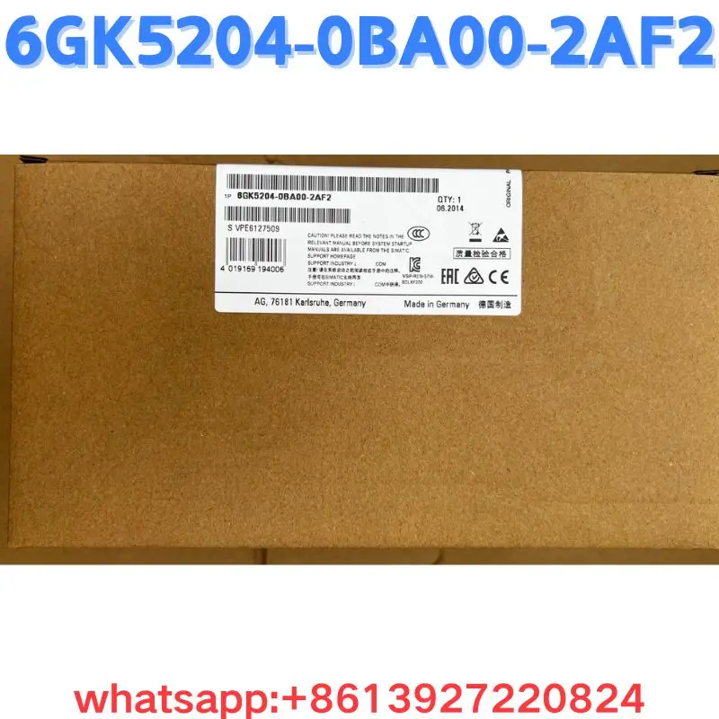 

Brand New Exchang machine 6GK5204-0BA00-2AF2 Original and Genuine Fast Shipping