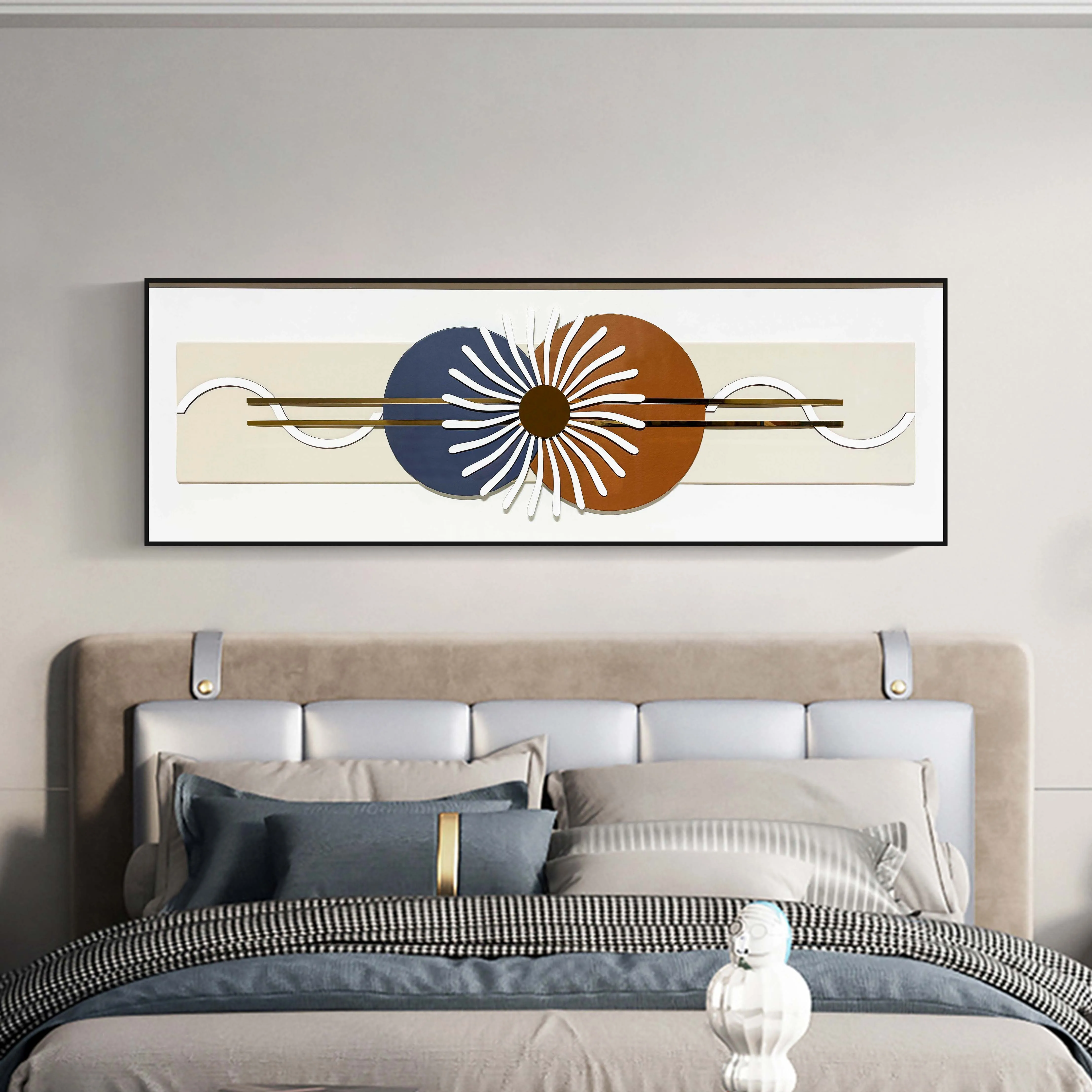 -For Hot Sale Bedroom Decorative Painting New Trendy Modern Art Abstract Painting Factory Directly Sale Hanging Paintings&