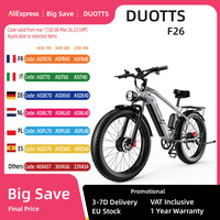 DUOTTS F26 Adult Electric Bicycle 1500W Men's E-Mountain ebike 48V20AH Battery 26 Inch Wide Tyre Dual motor Electric Bike