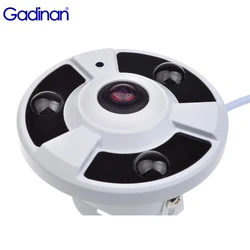 Gadinan 5MP 2MP AHD Camera 1.7mm Lens 360 Degree Fisheye Panoramic 1080P Full-HD AHD Indoor Video Surveillance CCTV Camera