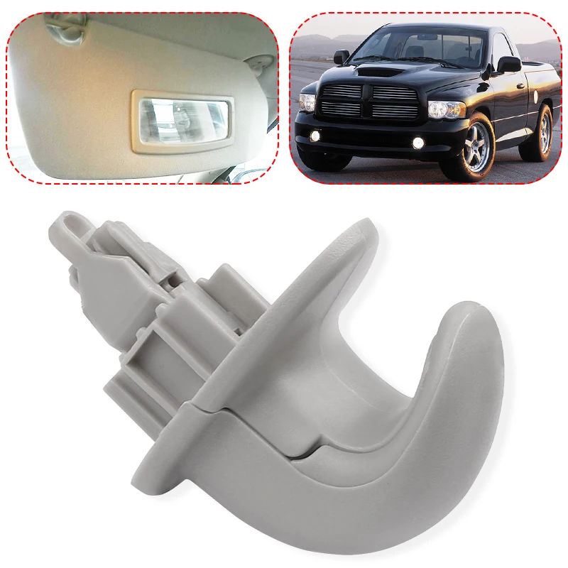 Car Sun Visor Hook 5HT25TL2AD 1DC48TL2AA 0WF19TL2AA for DODGE RAM 1500 2500 2002-05 Auto Replace Parts Coat Hook Clothes Hanger