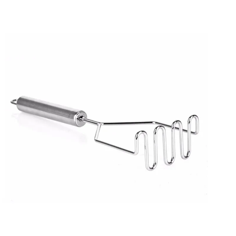 Stainless Steel Wave Shape Potatoes Masher Professional Mash