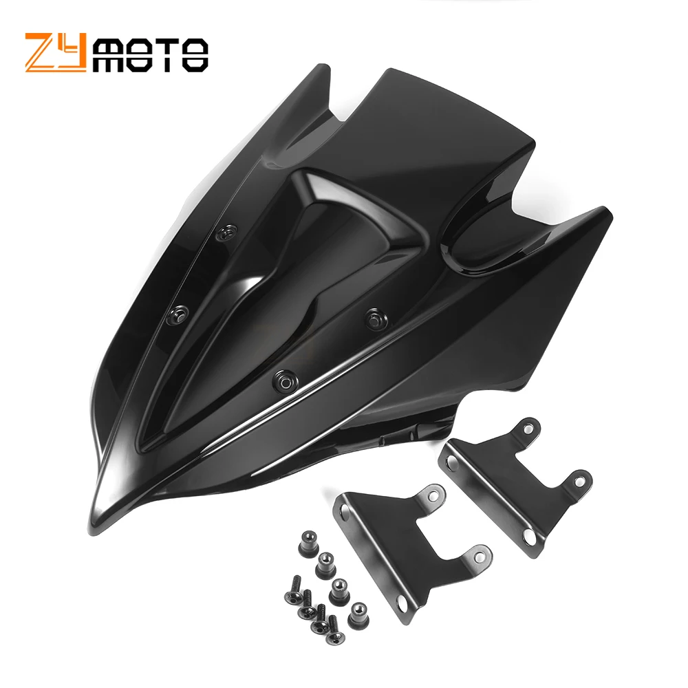 

2025 New Motorcycle Accessories Windshield Wind Shield Screen Deflector Windscreen Fairing For KAWASAKI Z 500 Z500 2025