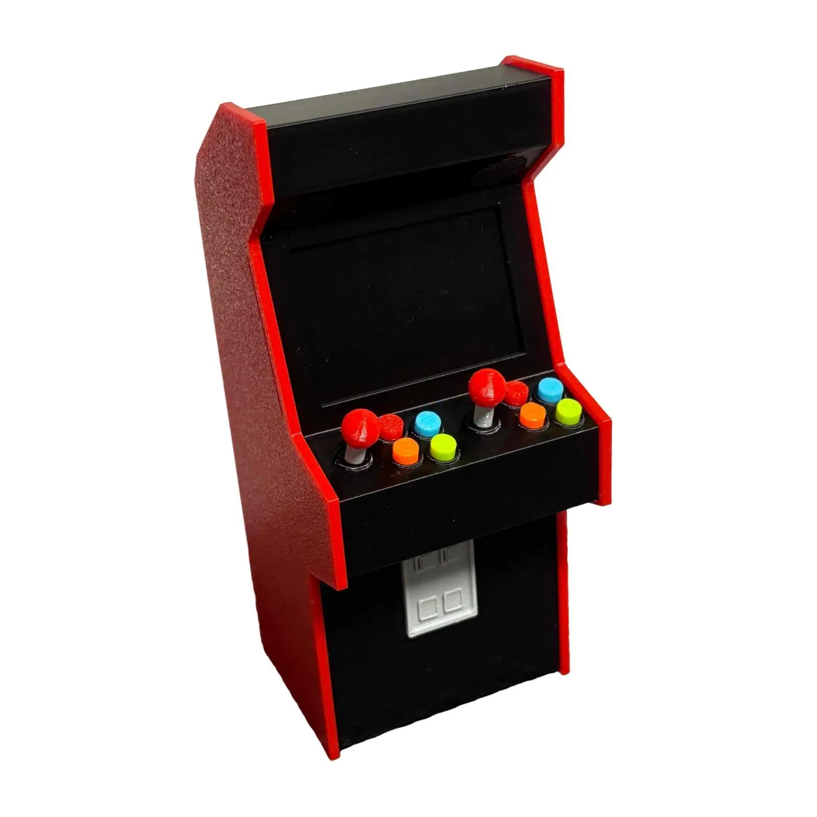 

Миниатюрная модель аркадного автомата в масштабе 1/12, имитация игровой консоли для декора стола