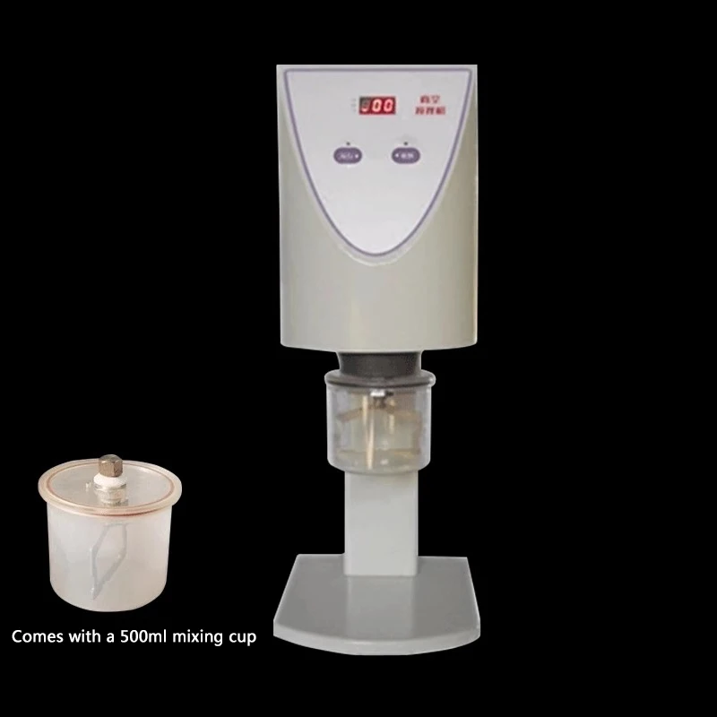 خلاط فراغ الأسنان فني الجينات آلة خلط المواد الجص عن طريق الفم تضمين المواد خلط كوب طب الأسنان #6