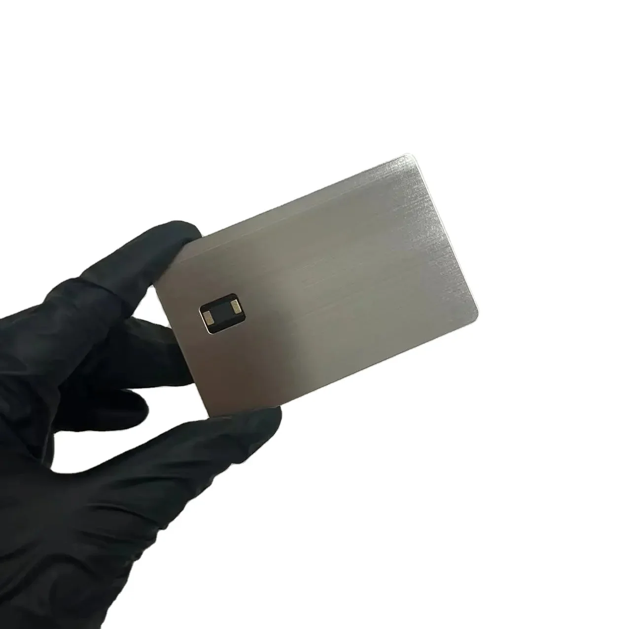 

Персонализированный чип, скрытая металлическая визитная карточка NFC 215, металлическая карта NFC, черная