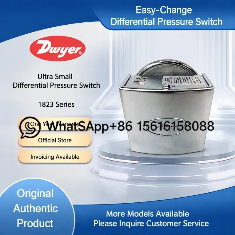 DWYER 1800 Series Differential Pressure Switch 1823-10-20 -5 1823-00 HVAC Industrial Control Sensor High Quality Original