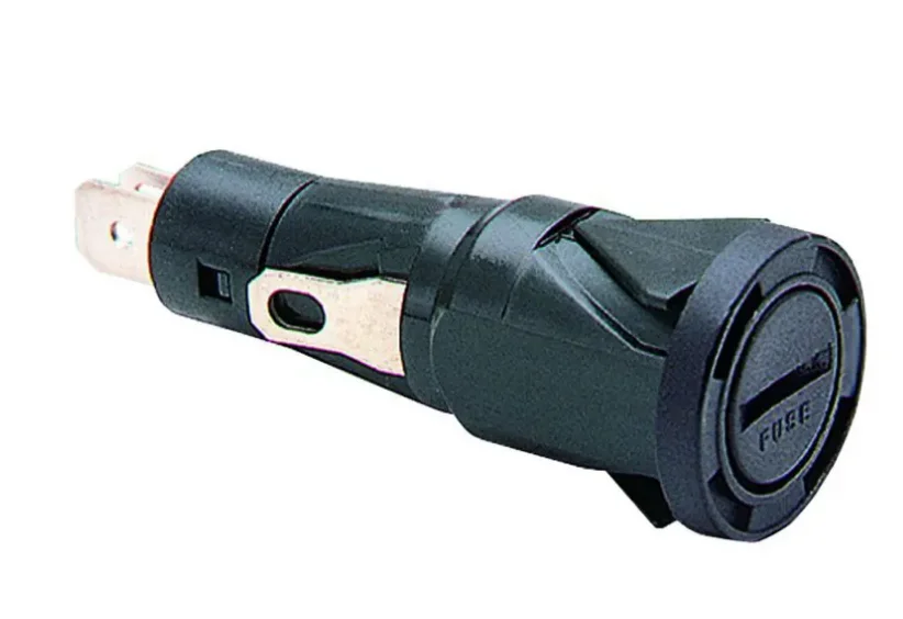 Bulgin C0345RAAAB Fuse Holder 16A 250VAC For 6.3x32mm Fuse Solder Tab