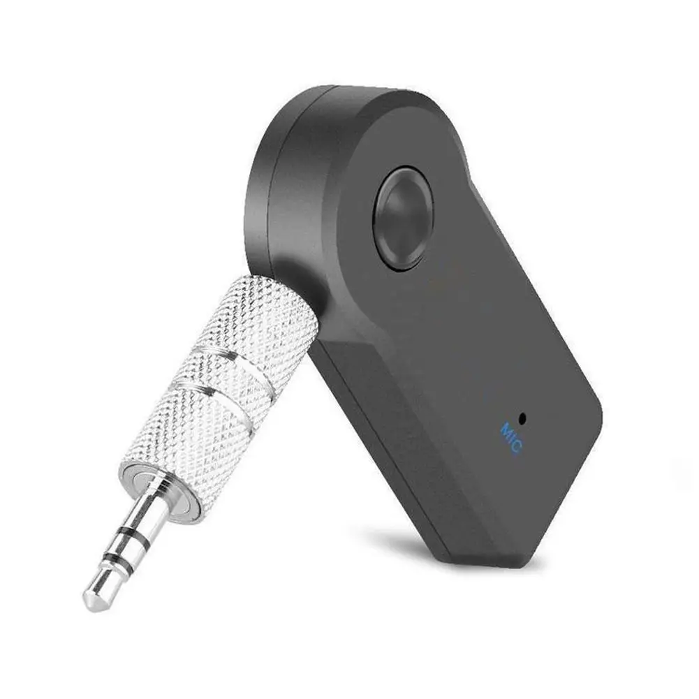 Bluetooth 5.0 alıcı Zender adaptörü otomatik Bluetooth alıcı 3.5mm ses Aux adaptörü ses dönüştürücü aksesuarları