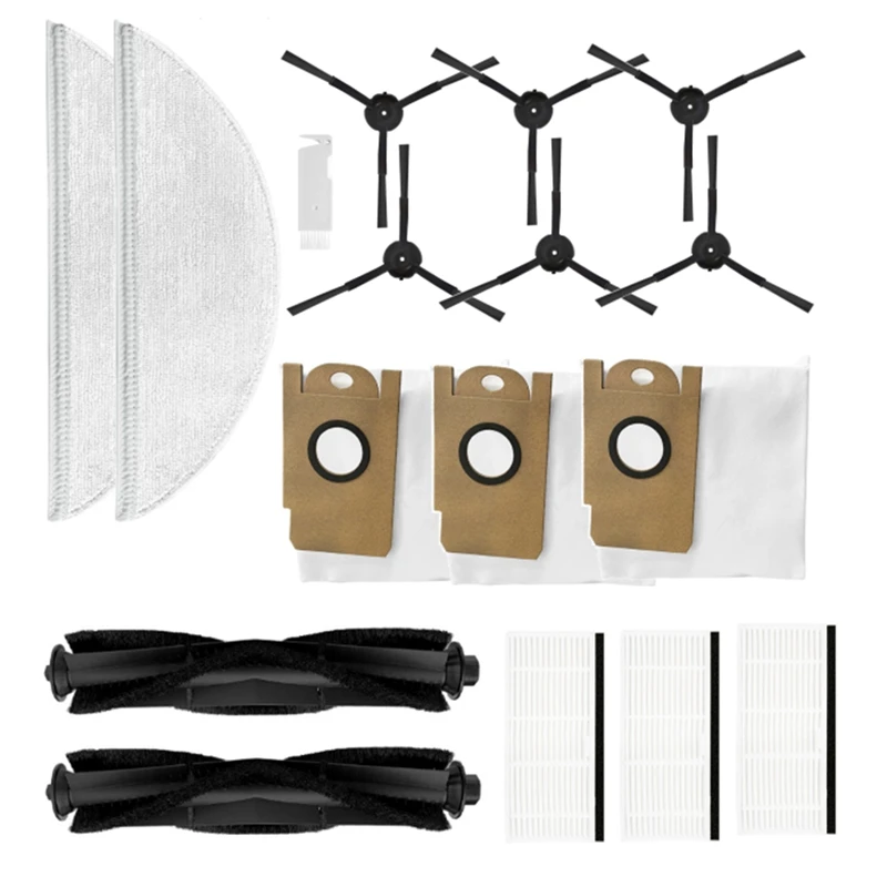 Основная щетка, ткань для швабры, фильтр Hepa, мешок для пыли, аксессуары для робота-пылесоса Xiaomi Lydsto R1/ Lidstro S1