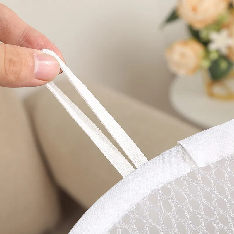 Cartoon Foldable Dirty Clothes Basket Three sided Grid Dirty Clothes Basket Breathable Dirty Clothes Storage Basket image 5