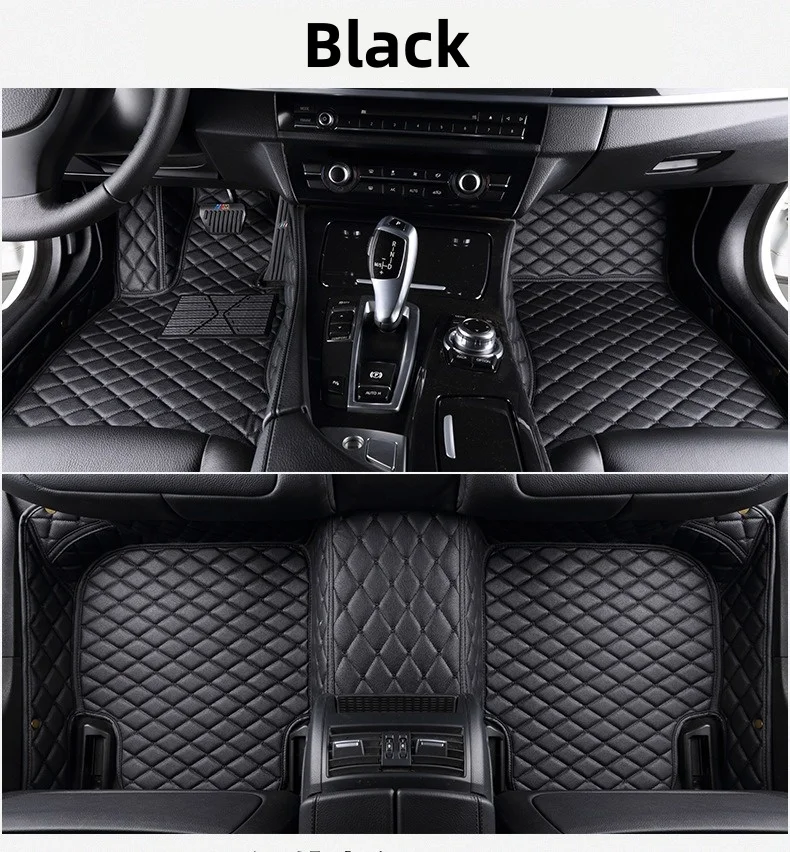 

Artificial Leather Custom 3D Car Floor Mats for Mercedes Benz C Class Ford Honda VW Chevy Interior Accessories