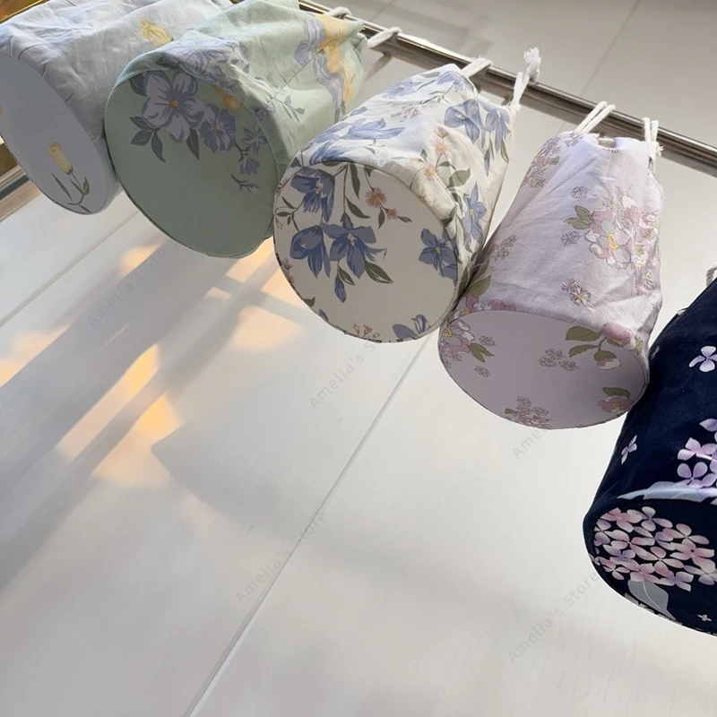 حقيبة كيمونو نسائية برباط على الطراز الياباني مع قاع مسطح من إكسسوارات يوكاتا حقيبة يد صغيرة دلو