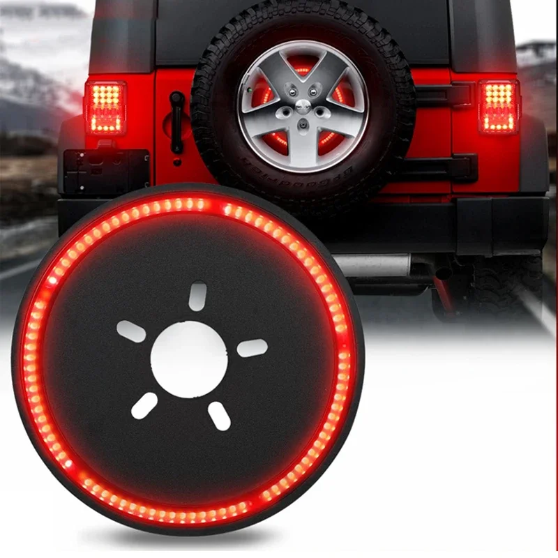 

Запчажный стоп-сигнал для Jeep Wrangler TJ JK JL Unlimited Rubicon Sahara X Sport 1996-2023, задний фонарь для заднего колеса