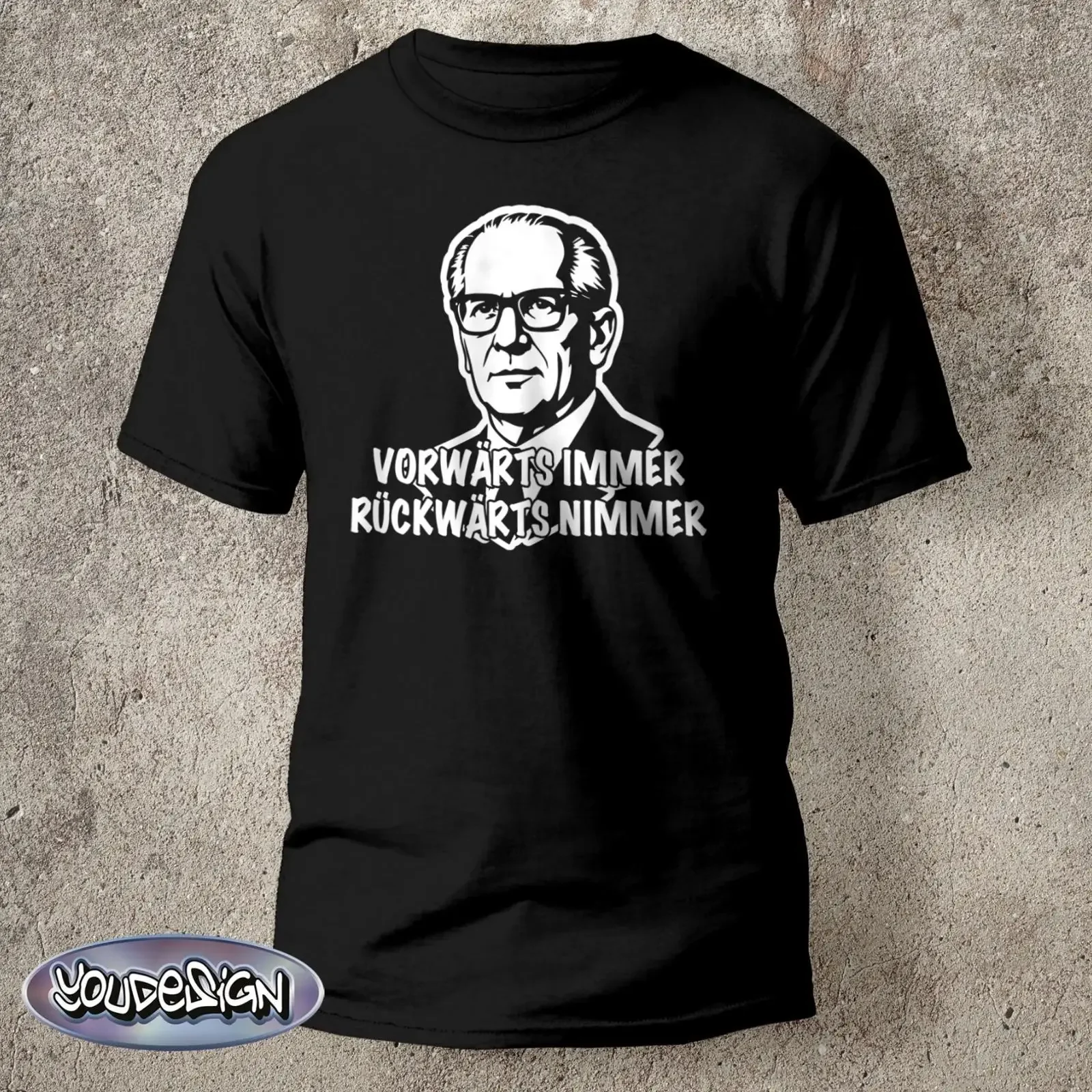 Always forward never backward T shirt East Germany GDR Ostalgie S 5XL vintage Washed Soft Casual Stretched Stylish Unisex