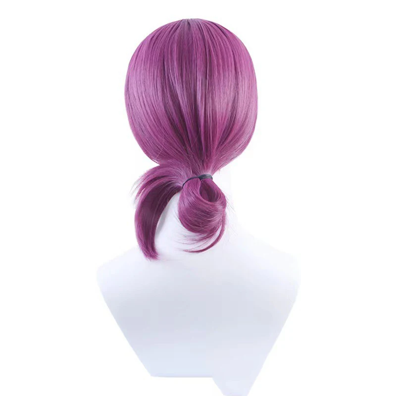 Reze personnage couvre-chef Bar effectuer vêtements accessoires violet tresses perruque couverture Anime tronçonneuse homme bombe démon bombe rôle perruque