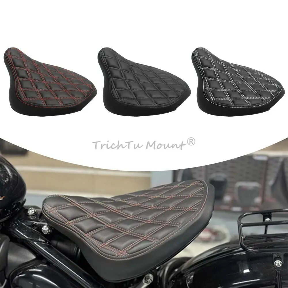 

Motorcycle Front Driver Solo Seat compatible For Triumph Bonneville Bobber 2017 2018 2019 2020 2021 2022 2023 2024 2025