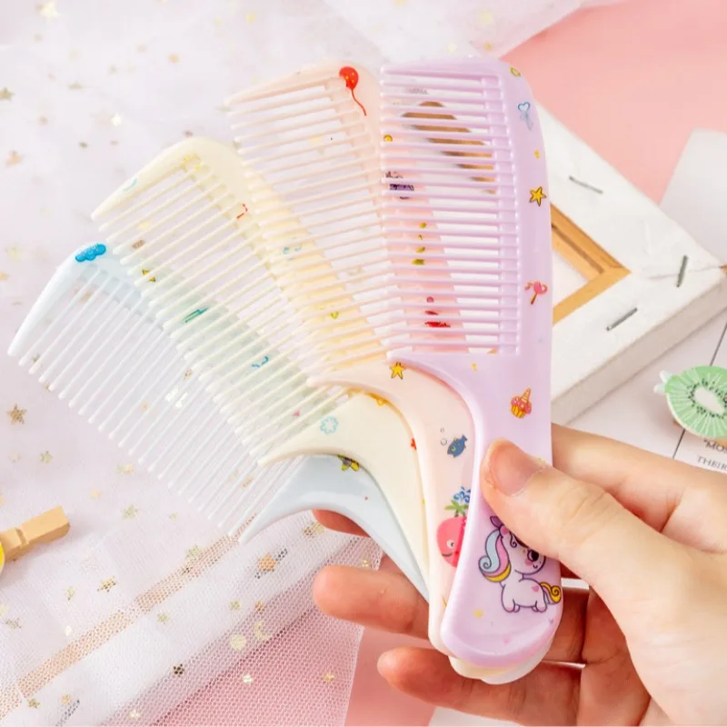 2Pcs Kids Cartoon Animals Hair Combs Set