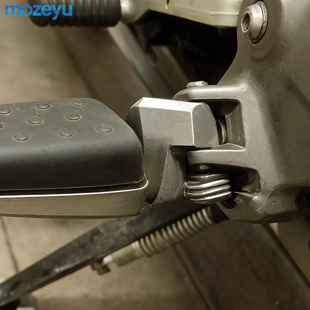 

For BMW R1100RT R 1100 RT R1100 RT Driver Lower 1.5" Rear Set Foot Pegs Driver Foot Peg Lowering Kits Motorcycle Accessories