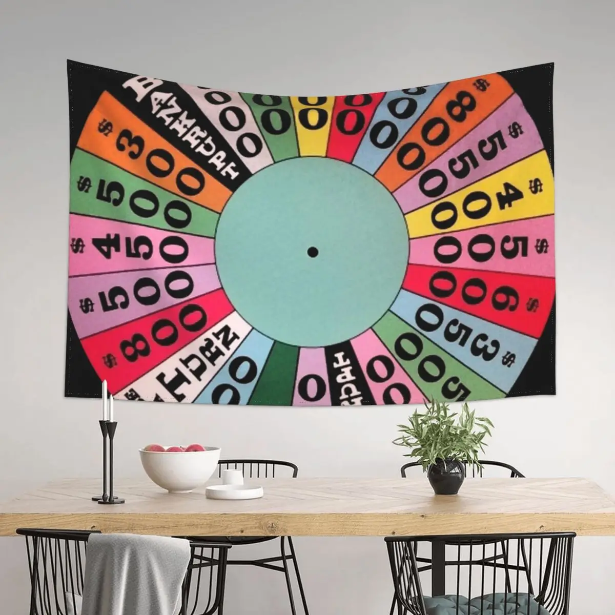 

Wheel of Fortune carnival wheel (game show) Tapestry Room Decorations Aesthetics Home Decorations Aesthetic Tapestry