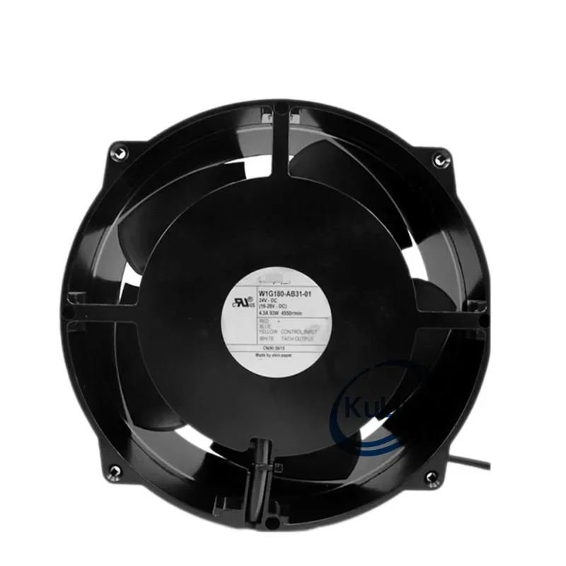 New German Fan for W1G180-AB31-01 24V 4.3A 93W ABB Inverter Fan
