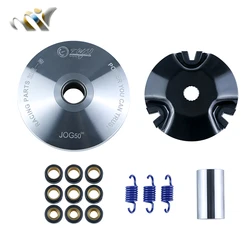 TWH High Performance Variator Kit with Roller Weight Drive Pulley For Yamaha Jog 50 ZR 1PE40QMB 2 Stroke JOG 90 4DM Vento ZIP