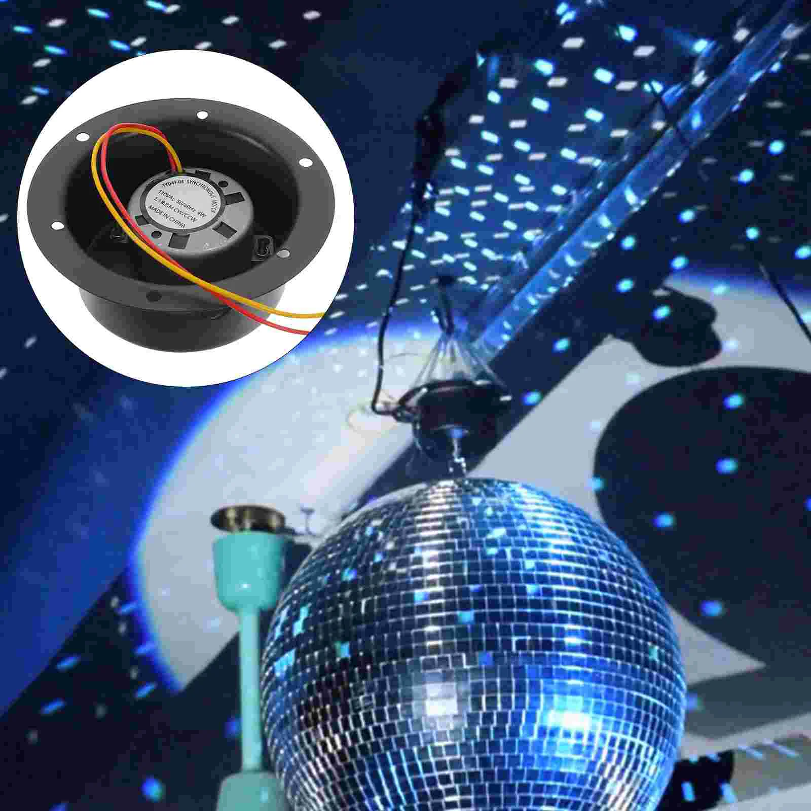 motor de bola de vidro para discoteca espelho clubes noturnos eletricos rotacao lenta 110v heavy duty party banquets cobre ferro 01