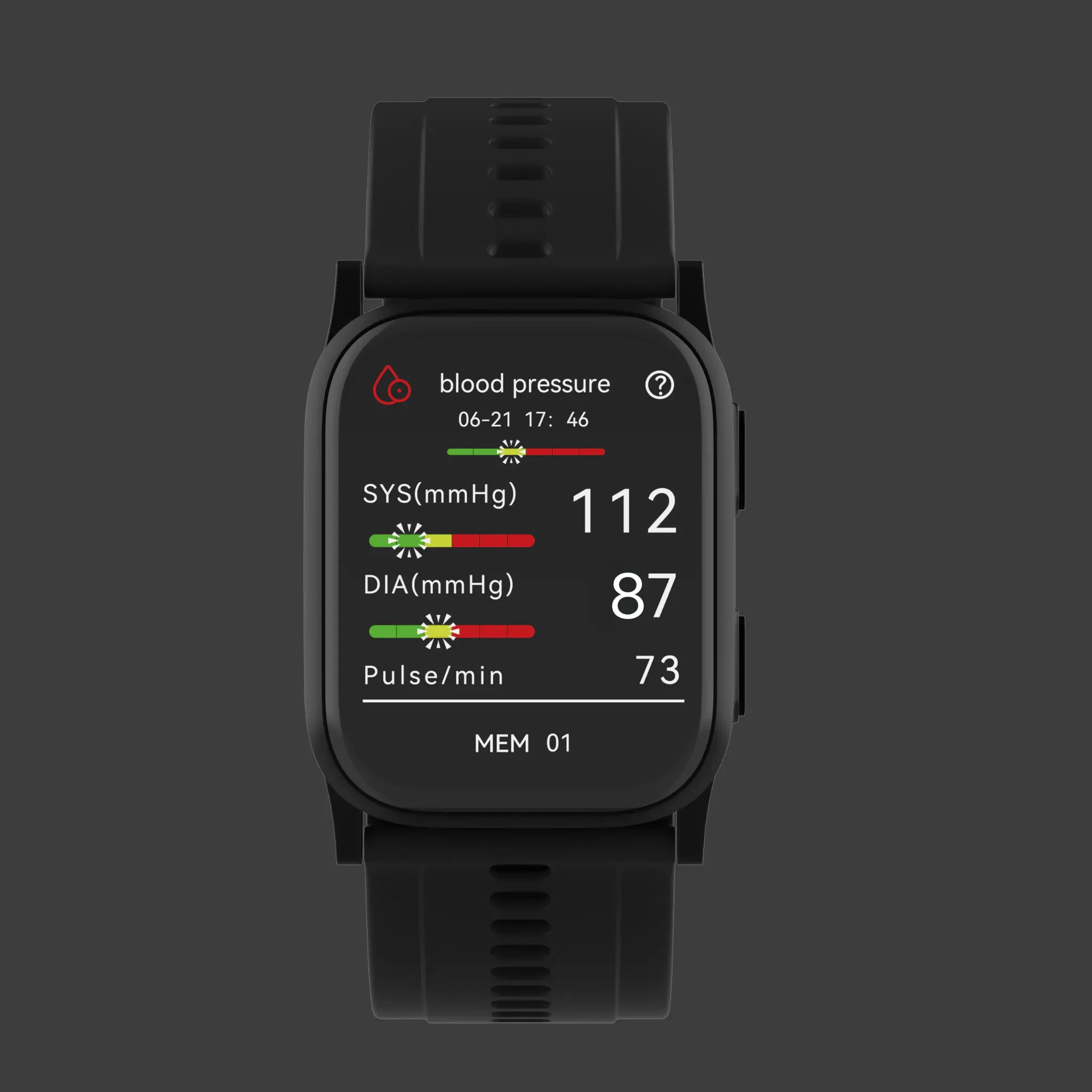 

Viatom Electronic Sphygmomanometer Wrist Smart Watch with Heart Rate Blood Pressure Monitor