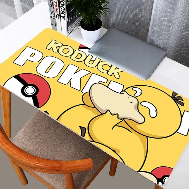 Mouse Pads Professional Pokemon Pikachu ESports Game Players Speed Lock Edge Rubber Game Desk Mousepad Durable Keyboard Mat