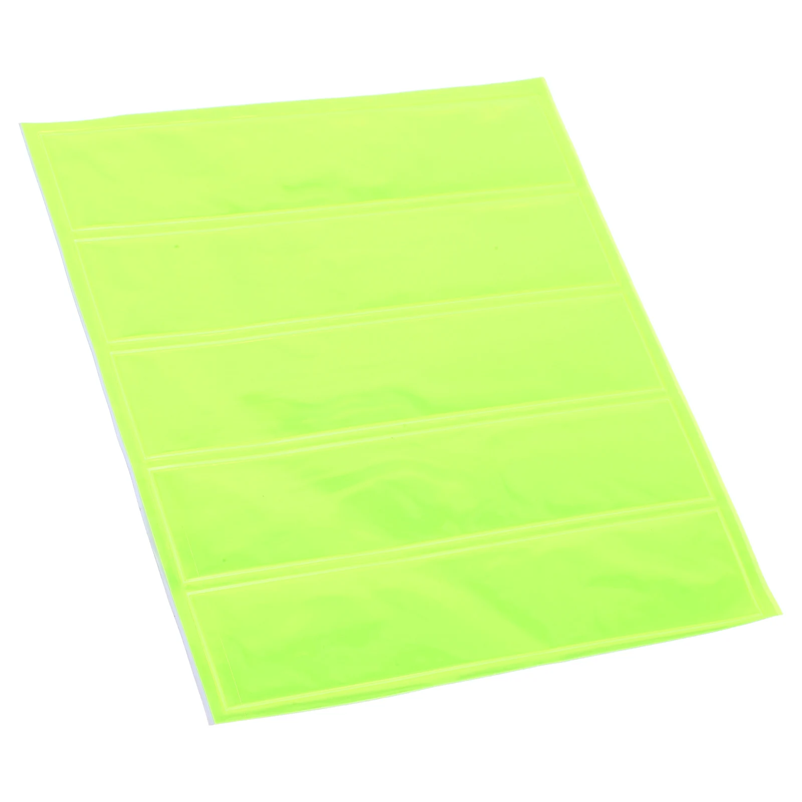 5pcs Sheet High Visibility For Bike Backpack Safety Outdoor Use Bicycle Sticker Reflective Tape Bike Accessory