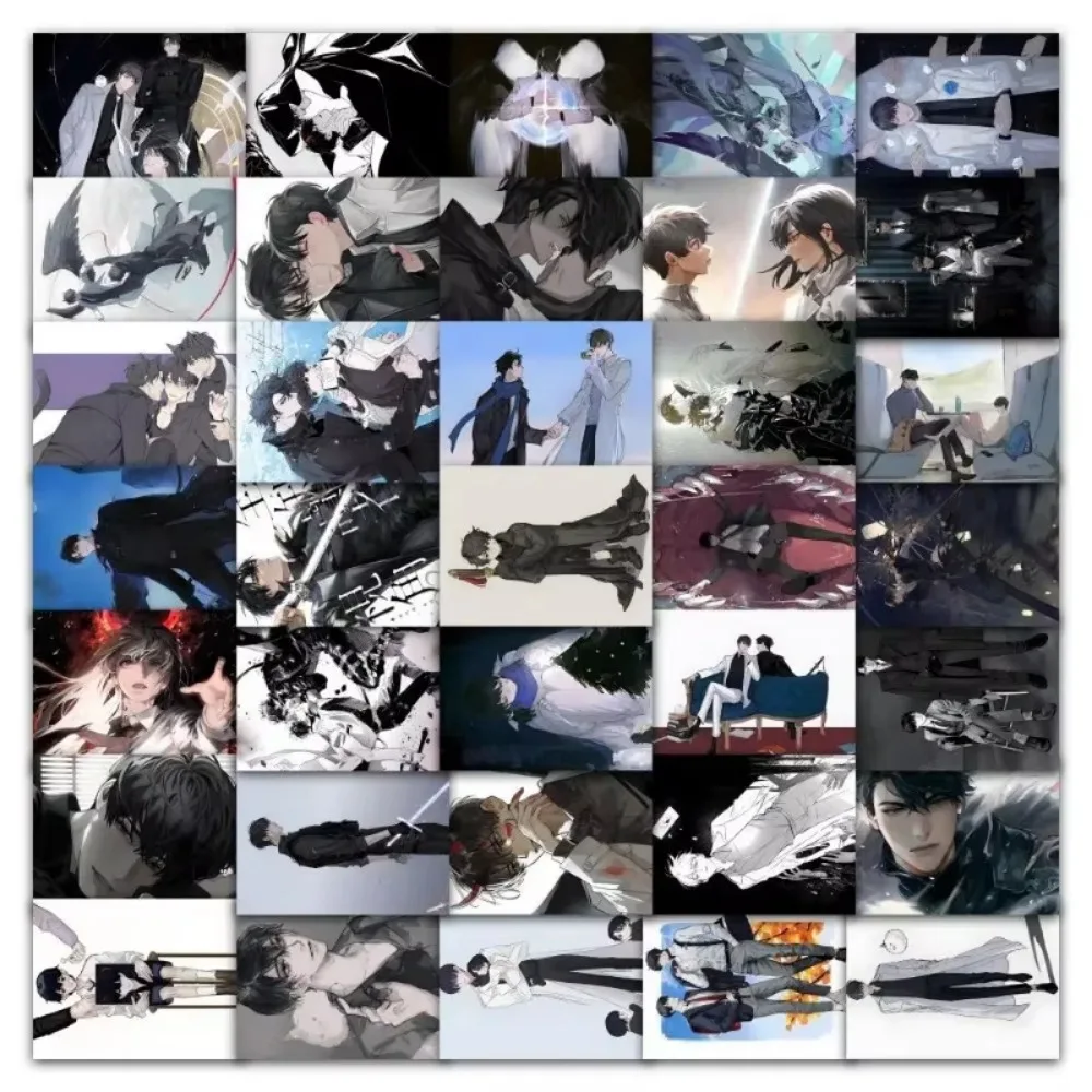 60 قطعة نقطة عرض القارئ الكلي العلم كوريا مانغا ملصق الكمبيوتر جراب هاتف ديكور كيم Dokja Yoo Joonghyuk ملصق مضاد للمياه