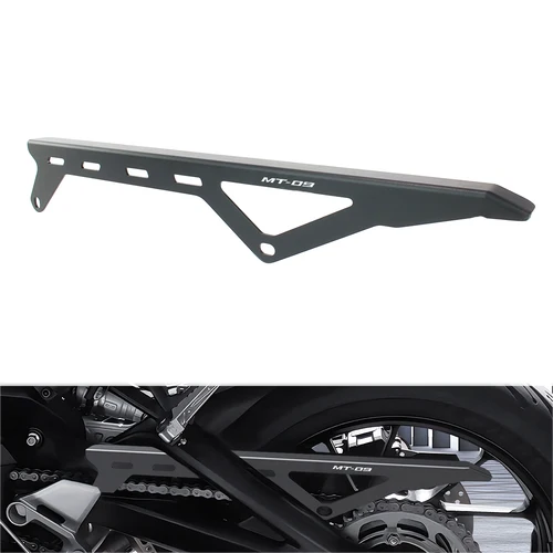 Protector de cadena de aluminio para motocicleta, cubierta de marco de piñón de cadena para Yamaha FZ-09 MT-09 MT09 2013-2020 Tracer FJ-09 XSR900