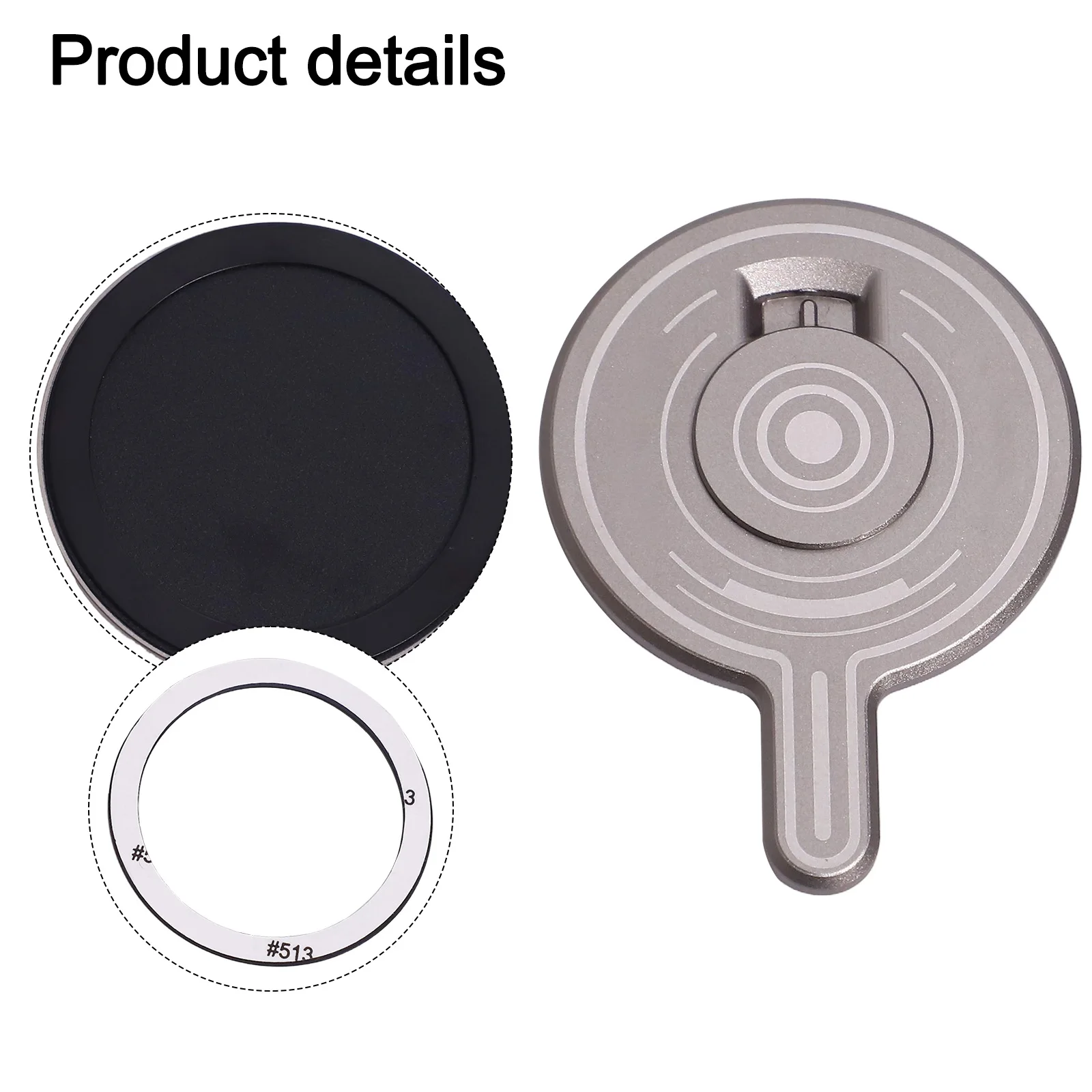 

Magnetic Gimbal Adapter Base Magnetic Module Adapter Accessories For Insta360 Flow 2Pro Quick Release Phone Metal Mount Base