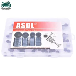 9.48mm 1.225-3.475 Valve Shim 46pcs Motorcycle Engine Adjustable Complete Refill For Honda Arctic Yamaha Kawasaki Polaris Suzuki