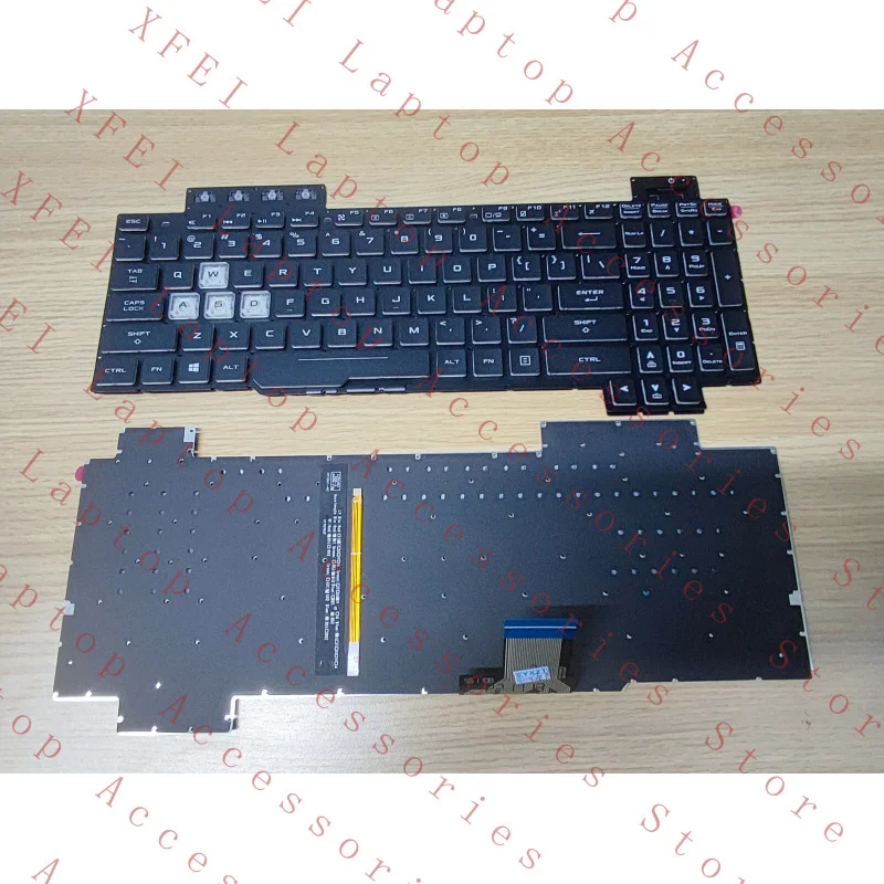 

C for ASUS FX505 FX505D FX505DV FX505DT FX505DY FX505GT FX505G FX505GE US Keyboard RGB