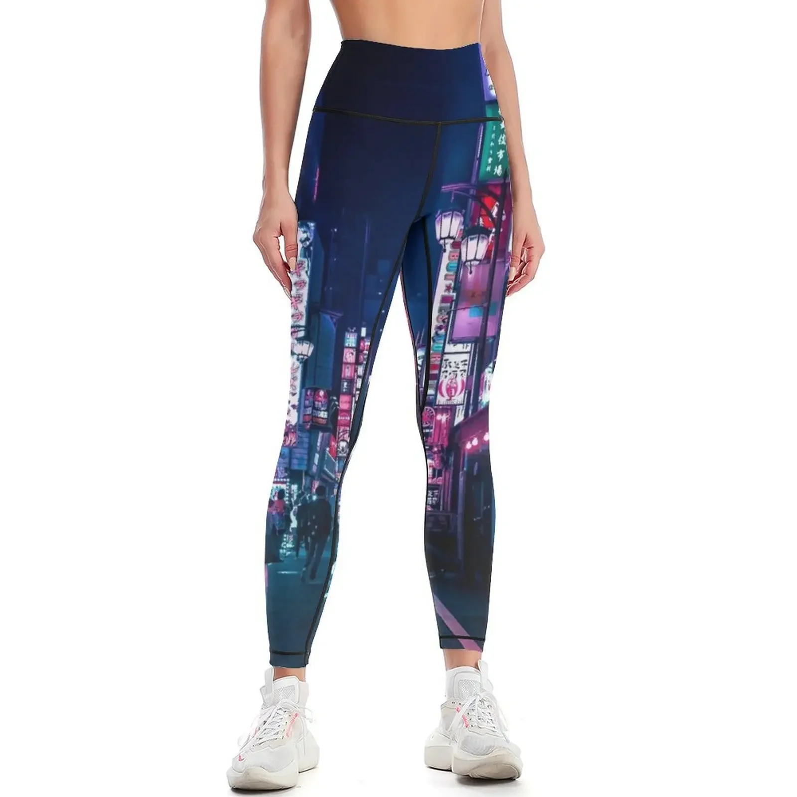 

Nocturnal Alley Leggings sporty woman gym Tight fitting woman gym womans Women's high waist Womens Leggings