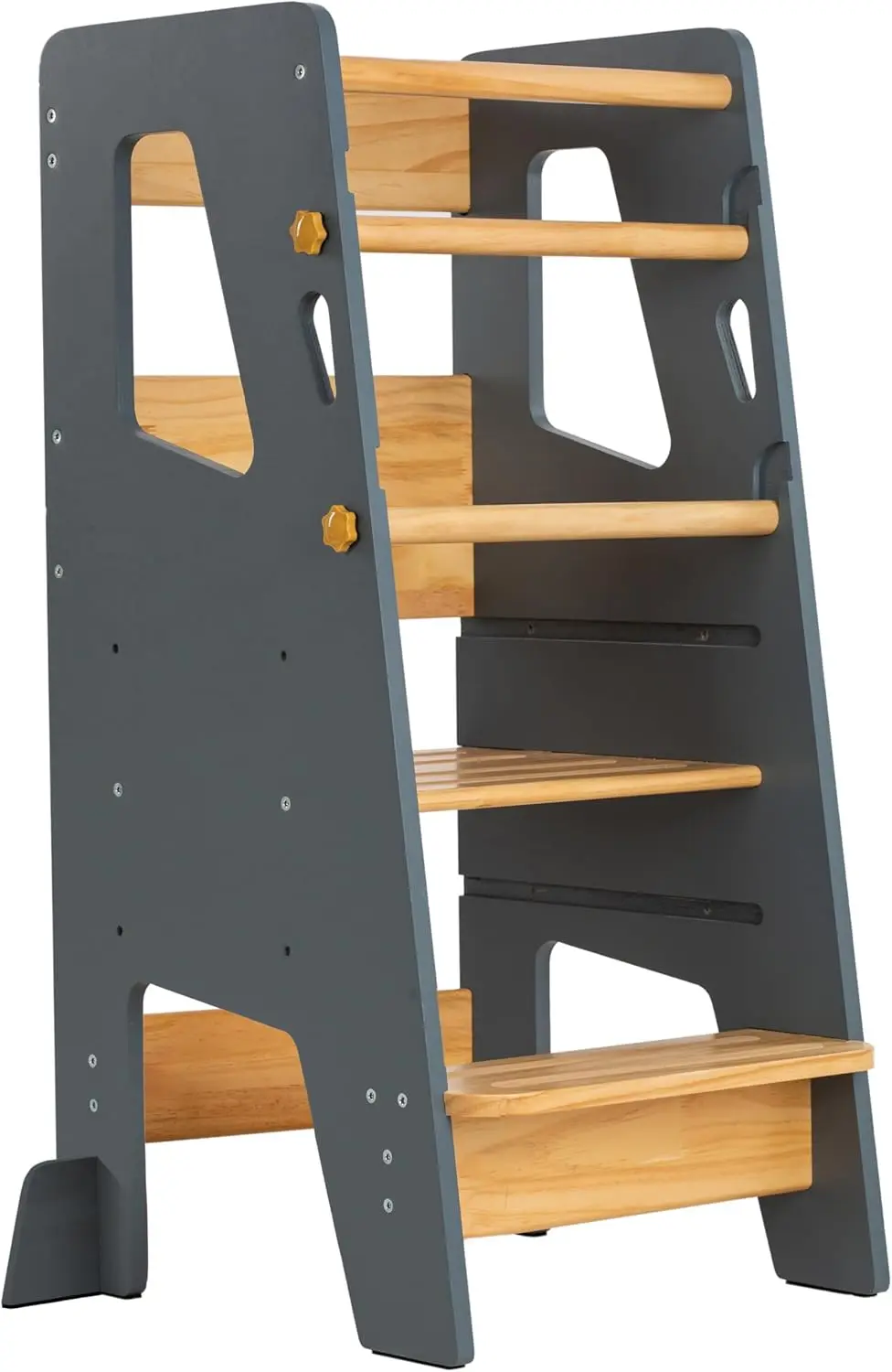 Tower - Adjustable Height Toddler Kitchen Stool Helper - Ideal Kids Kitchen Step Stool for Learning New Skills